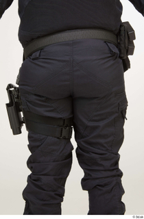 Photos Michael Summers Cop detail of uniform leg lower body…